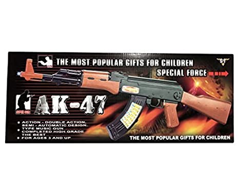 SY Special Force AK-47 Toy Gun for Children - Multicoloured
