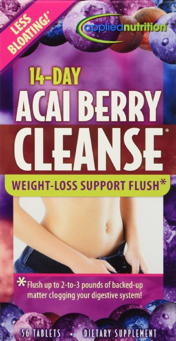 Applied Nutrition - 14-Day Acai Berry Cleanse - 56 Tablets