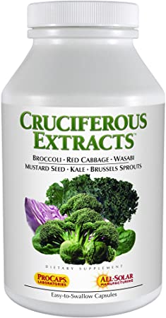 Andrew Lessman Cruciferous Extracts 30 Capsules – High Levels of Glucosinolates and Sulforaphane from Broccoli, Red Cabbage, Mustard Seed, Wasabi, Brussels Sprouts and Kale Extracts, No Additives