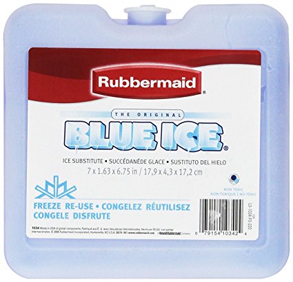 Rubbermaid Blue Ice Brand Weekender Pack 7" x 1.63" x 6.75