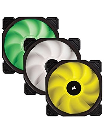 Corsair SP Series, SP120 RGB LED, 120mm High Performance RGB LED three fans with controller