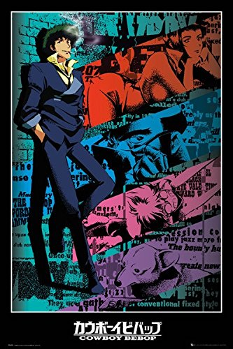 Cowboy Bebop - Anima / Manga TV Show Poster / Print (Spike) (Size: 24" x 36") (By POSTER STOP ONLINE)