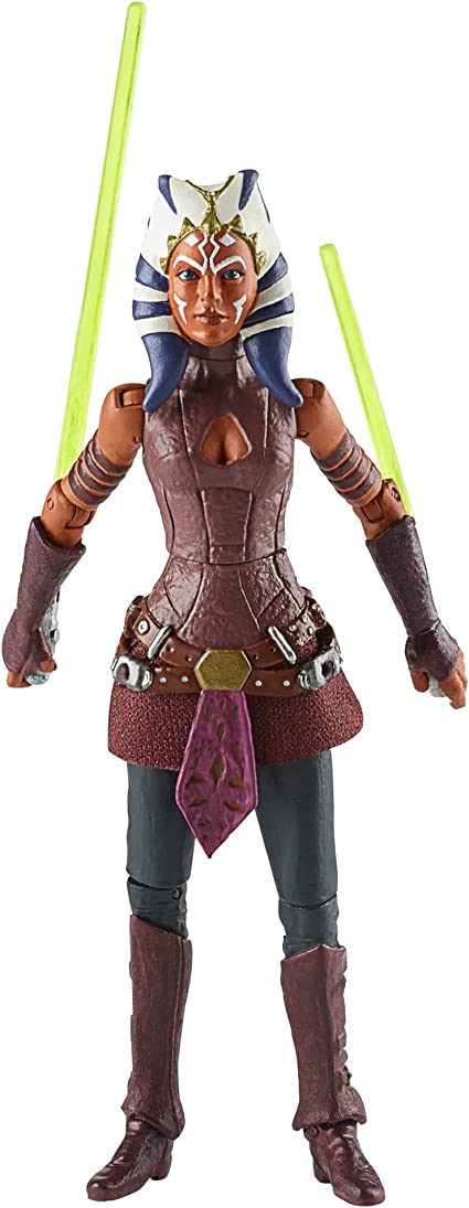 Star Wars The Vintage Collection Ahsoka Toy VC102, 3.75-Inch-Scale The Clone Wars Collectible Action Figure, Kids Ages 4 and Up