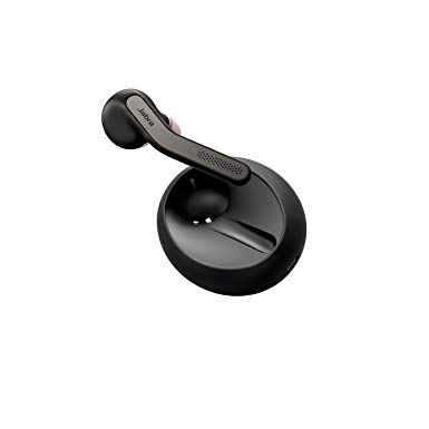 Jabra Talk 55 Bluetooth Headset for High Definition Hands-Free Calls with Dual Mic Noise Cancellation, Touch Controls and Portable Carrying Case