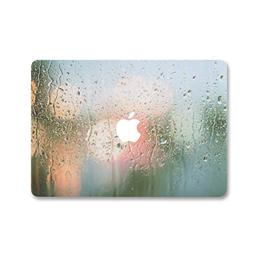 CIAOYE MacBook Pro Retina 13 Inch Decal Vinyl Paster Skin Anti-Scratch Removable Colorful Sticker Cover for Apple Macbook Pro 13-Inch Laptop Model A1502/A1425 (Rainy 2)