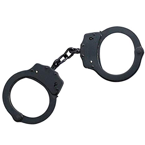 Snake Eye Tactical Double Lock Steel Police Edition Professional Grade Handcuffs