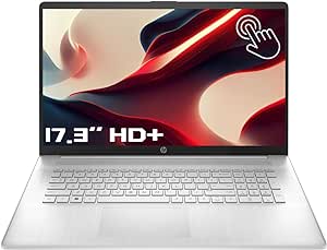 HP 17.3" HD  Touchscreen Laptop, 32GB RAM, 1TB SSD, Powerful Intel Processor, 1 Year Office 365, HDMI, WiFi, Type-C, Long Battery Life, Windows 11 Home w/WOWPC 64GB USB Drive