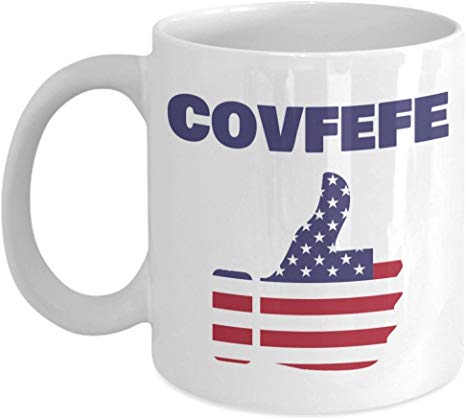 Covfefe Mug - Covfefe Coffee Cup - Trump on Twitter - Unique 11 oz Ceramic Mug