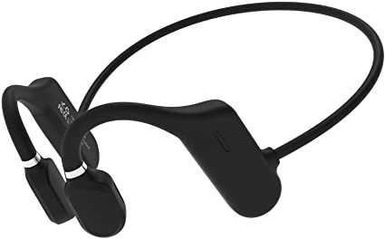 ALOVA Bluetooth Headphones with Mic, Open Ear Headphones Bluetooth 5.0 Sport Headset Waterproof IPX5 Ultra-Lightweight 18 Grams 6D Sound HD Phone Call