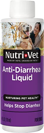 Nutri-Vet Wellness Anti-Diarrhea Liquid for Dogs (4 oz)