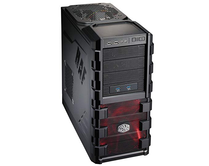 Cooler Master HAF 912 Advanced Computer Case 'ATX, microATX, USB 3.0, Mesh Side Panel' RC-912A-KKN1