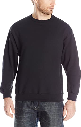 Jerzees Men's Navy Adult Crew Sweatshirt