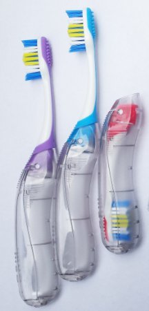 Travel Folding Soft Toothbrush (2 Pack)