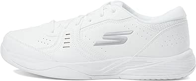 Skechers Womens Viper Court Smash Athletic Indoor Outdoor Pickleball Shoes | Relaxed Fit Sneakers