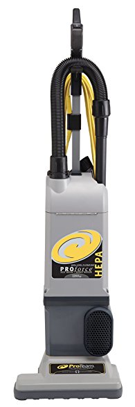 ProTeam ProForce 1200XP Bagged Upright Vacuum Cleaner with HEPA Media Filtration, Commercial Upright Vacuum with On-Board Tools, Corded