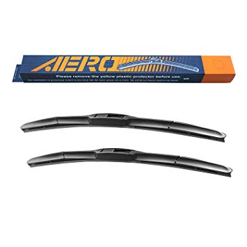 AERO Hybrid 26"   18" Premium Quality All-Season Windshield Wiper Blades (Set of 2)