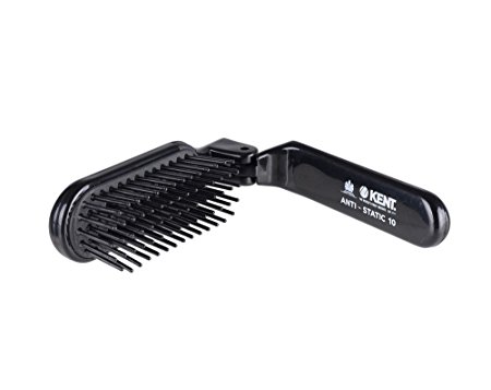 Kent AS10 Anti-Static Nylon Quill Folding Hair Brush