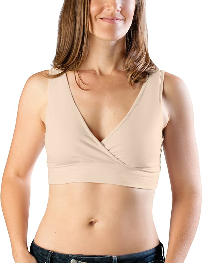 Kindred Bravely Extra Soft Organic Cotton Wireless Nursing & Maternity Sleep Bra