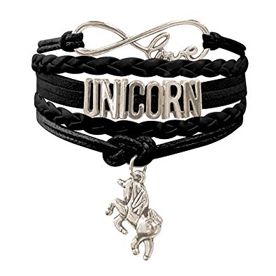 Unicorn Bracelet for Girls | Infinity Charm Bracelet | Unicorn Jewelry | Cute Handmade Bracelets Unicorn Accessories for Kids Teen Women | Wristband Love Bracelet Gifts