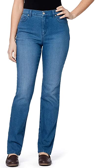 GLORIA VANDERBILT Women's Classic Amanda High Rise Tapered Jean