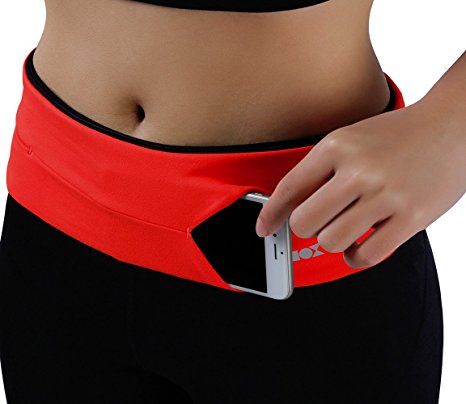 ODODOS by Power Flex Unisex Running Belt Waist Packs Universal Outdoor Sports workout Fanny Packs Running Belt ,XS~XL