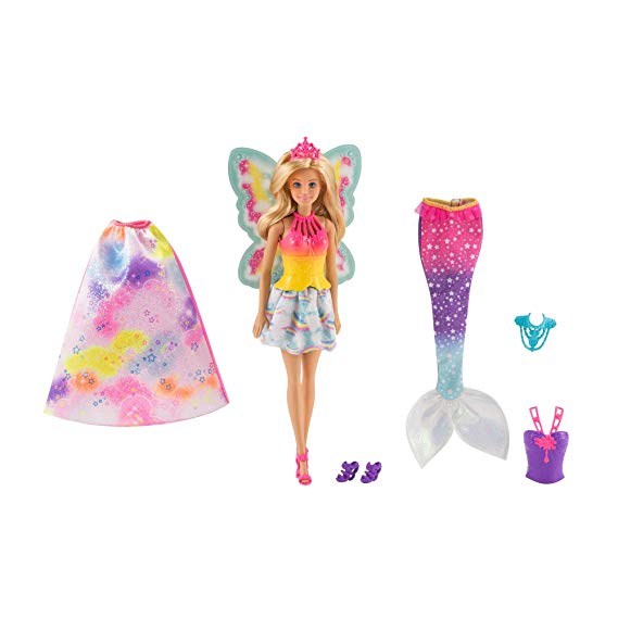 Barbie FJD08 Dreamtopia Doll and Fashions, Multi-Colour