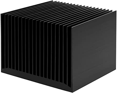 ARCTIC Alpine 12 Passive - Silent Intel CPU Cooler for Intel Sockets 115x, up to 47 W, Pre-Applied MX-2 Thermal Paste, 95 x 96 mm - Black