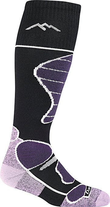 Darn Tough Women's Merino Wool Function 5 Over-the-Calf Padded Cushion Skiing Socks