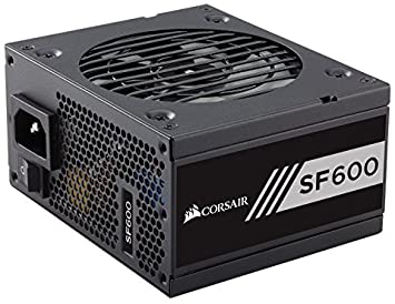 Corsair SF Series, SF600, 600 Watt, Fully Modular Power Supply, 80  Gold Certified