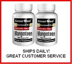 2 BOTTLES Mangosteen Extract Juice 120 Caps in Each Bottle 2060mg Servings 60 Day Supply!