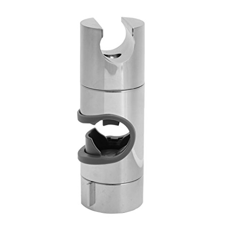 Merssavo 19-25mm Bathroom Hand Shower Head Bracket Holder Slider On Slide Bar Arm Adjustable Sprayer Holder