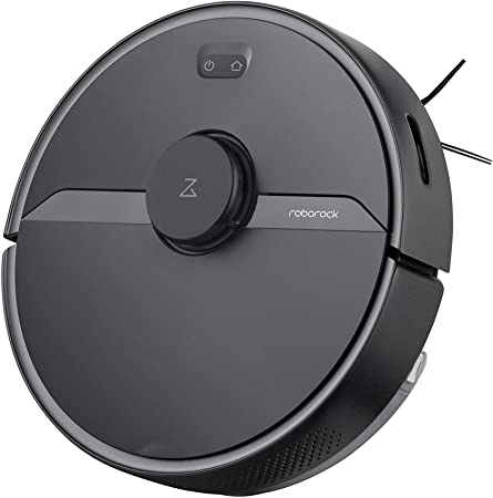 roborock S6 Pure Black Robot vacuum cleaner black Sprachgesteuert, Fernbedienbar, App gesteuert, compatible, R100003