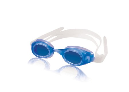 Speedo Kids' Hydrospex Swim Goggle, Electric Blue/Dark Blue