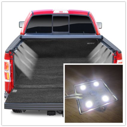 Large Truck Bed Lighting Light Kit 32 WHITE LED for Chevy Ford Toyota Nissan Dodge