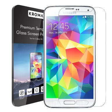 Kroma Krystalin Series Tempered Glass Screen Protector for Galaxy S5