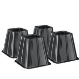 Greenco Super Strong Bed and Furniture Riser Great for Under Bed Storage - Pack of 4