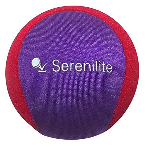 Serenilite Dual Colored Hand Therapy and Stress Relief Balls - Optimal Relief- Great for Hand Exercises and Strengthening