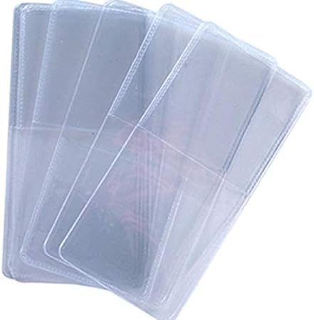 50 Pack Double Pocket 2x2 Unplasticized Vinyl Flips Safe for Long Term Coin Storage