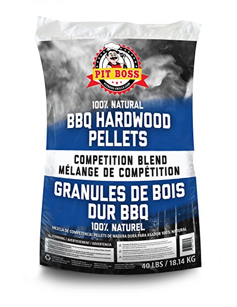 Pit Boss BBQ Wood Pellets, 40 lb., Competition Blend