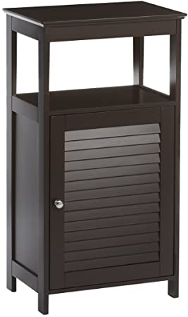 RiverRidge Ellsworth Collection Single Door Floor Cabinet, Espresso