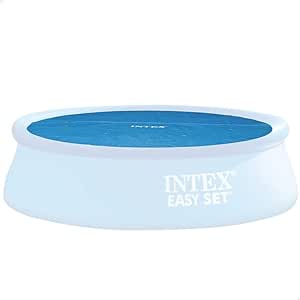 Intex Bâche Solaire pour Piscine Easy & Frame 366 cm - Bleu 28012