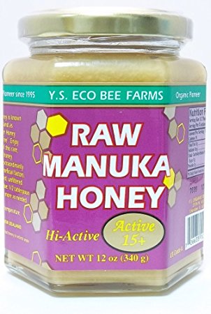 Raw Manuka Honey YS Eco Bee Farms 12 oz Paste (Pack of 2)