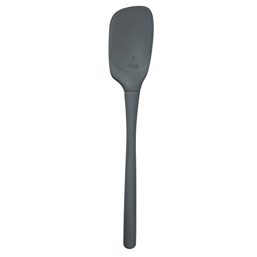 Tovolo Flex-Core All Silicone Deep Spoon - Charcoal