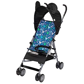 Disney Baby Character Umbrella Stroller, Eye-catching, Fun, 3D Stroller, Hide & Seek Mickey