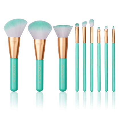 Docolor Makeup Brushes 9Pcs Makeup Brushes Set Professional Face Foundation Eye Make Up Brushes Kit