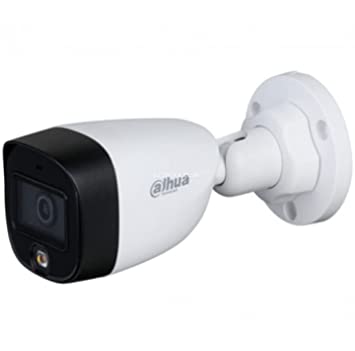Dahua Wired 2MP 20 Mtrs Full Colour HD Bullet Camera DH-HAC-HFW1209CP-LED - White