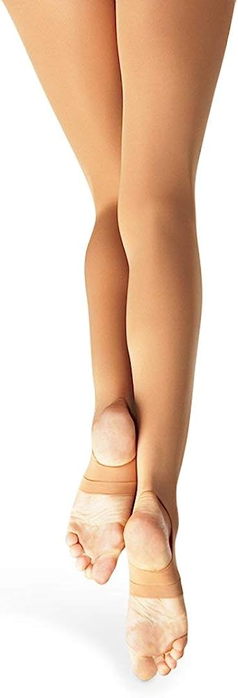 Capezio womens Ultra Soft Self Knit Waistband Stirrup Tight