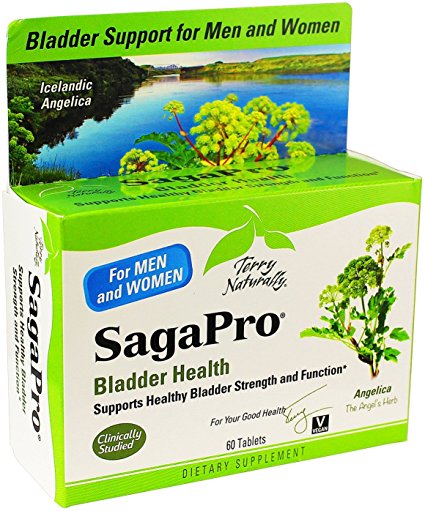 Terry Naturally SagaPro Bladder Health - 60 Tabs (Pack of 2)