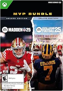 EA SPORTS MVP BUNDLE (MADDEN NFL 25 Deluxe Edition & College Football 25 Deluxe Edition) - Xbox [Digital Code]