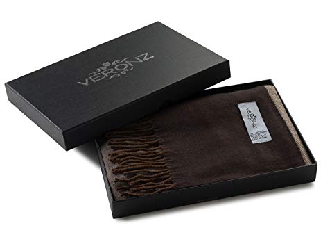 Veronz Super Soft Luxurious Classic Cashmere Feel Winter Scarf With Gift Box